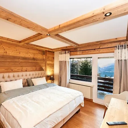 With Fantastic View On Ballesteros Golf And The Mountains Appartement Crans-Montana